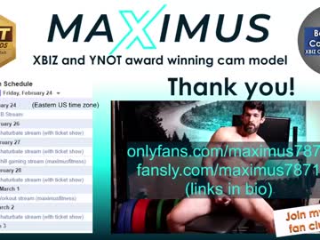 cam man porn maximus_787 image #3820549